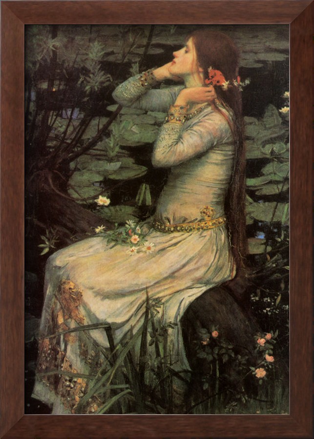 Ophelia, 1894 By John William Waterhouse